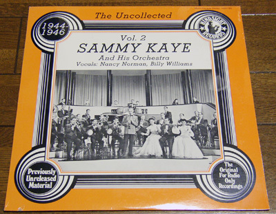 SAMMY KAYE AND HIS ORCHESTRA 1944-46 - LP/40's,SWING,BIG BAND,Nancy Norman,Billy Williams,It's Only A Paper Moon,Hindsight Records