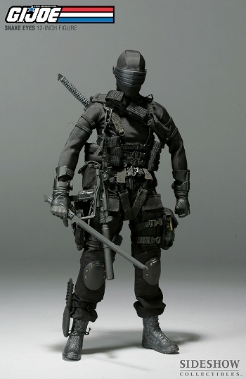 送料無料　サイドショー　スネークアイズ　12インチ　フィギュア　GIジョー　スネークアイ　Sideshow GIJOE Snake Eyes　新品未開封