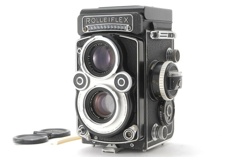 [AB-品] ROLLEIFLEX 3.5F ホワイトフェイス＊Xenotar 75mm F3.5＊メーター動作＊ローライフレックス＊10979