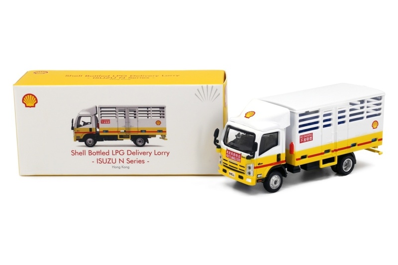 Tiny　ATC64926　いすゞNシリーズ配送トラック Shell Bottled LPG Delivery Lorry　※1/76スケール・香港限定品・新品未開封