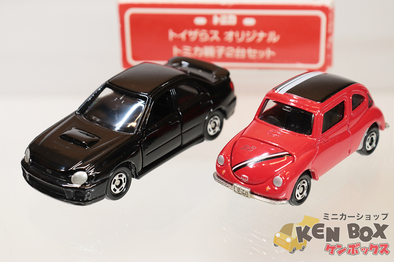 TOMICA トミカ 親子2台セット(スバル360、スバル インプレッサ) トイザらス特注 箱少ヨレ/スレ 中国製 現状渡し