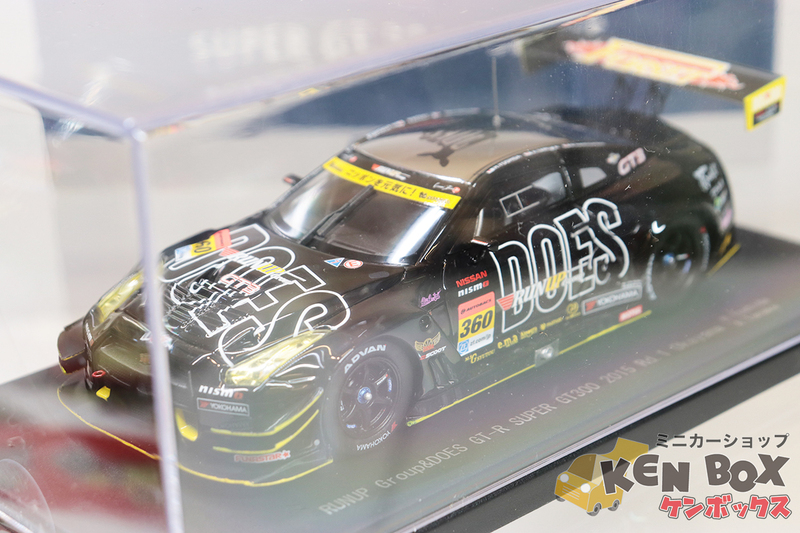 S=1/43 EBBRO エブロ 45293 SUPER GT300 2015 Rd.1 Okayama RUNUP Group &DOES #360 中国製 現状渡し