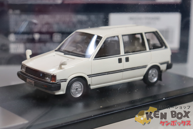 S=1/43 新品未開封 Hi-story ハイストーリー HS294WH NISSAN 日産 PRAIRIE プレーリー JW-G1982 ホワイト 中国製 現状渡し セール品