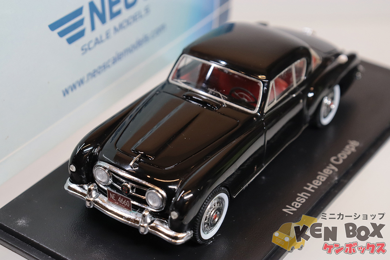 USED S=1/43 NEO ネオ NEO044660 Nash Healey Coupe 1954 Black 黒 中国製 現状渡し