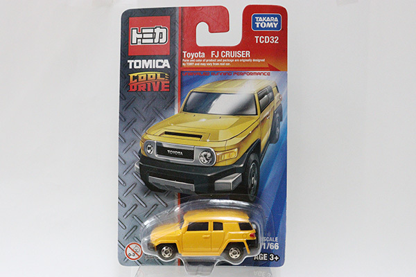 トミカ　TCD32　FJクルーザー(黄)　TOMICA COOL DRIVE