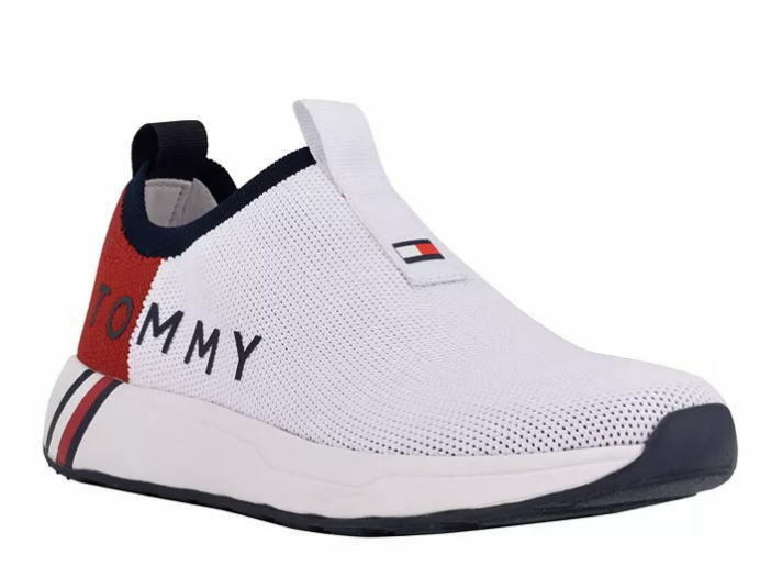 日本未発売　US正規　新作　TOMMY HILFIGER Aliah Sporty Slip-On Sneakers　本物をお届け!!