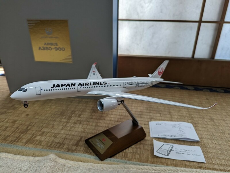 JAL A350-900 AIRBUS 模型 JALUX 1/200 中古 2号機