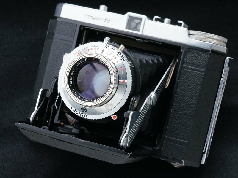 PORST Hapo66 Haponar 75mm F3.5 !!! ドイツ製!!! 6x6判コンパクトカメラ!! 1012