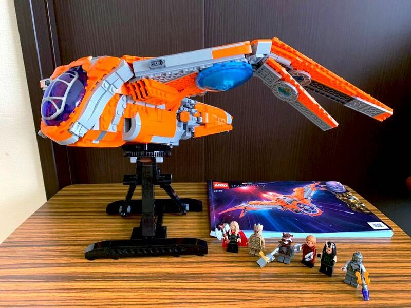 美品　LEGO 76193 正規品　ガーディアンズの宇宙船 Marvel マベル　玩具　レゴ 組み立て済み