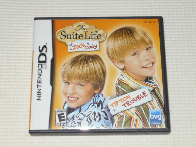 DS★THE SUITE LIFE OF ZACK & CODY TIPTON TROUBLE 海外版(国内本体動作可能)★箱付・説明書付・ソフト付