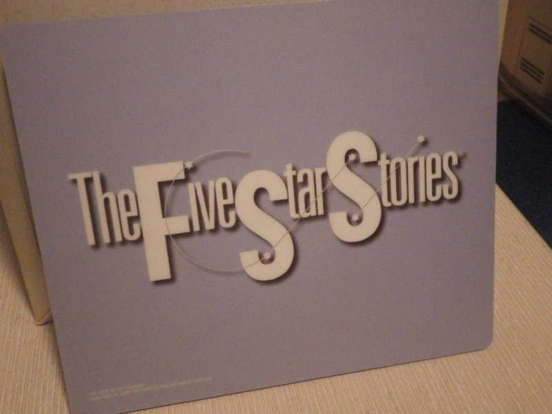 送料込 良品 FSSタイトル 五つの星の物語 大判マウスパッド ファイブスター物語 FSS