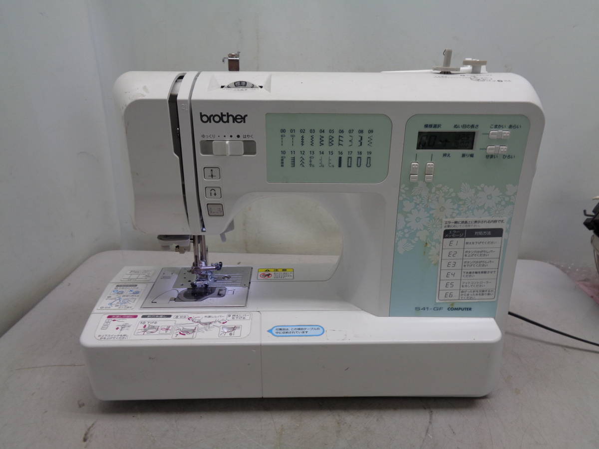 MK7699 ブラザーコンピュータミシン　S41-GF　CPV7301