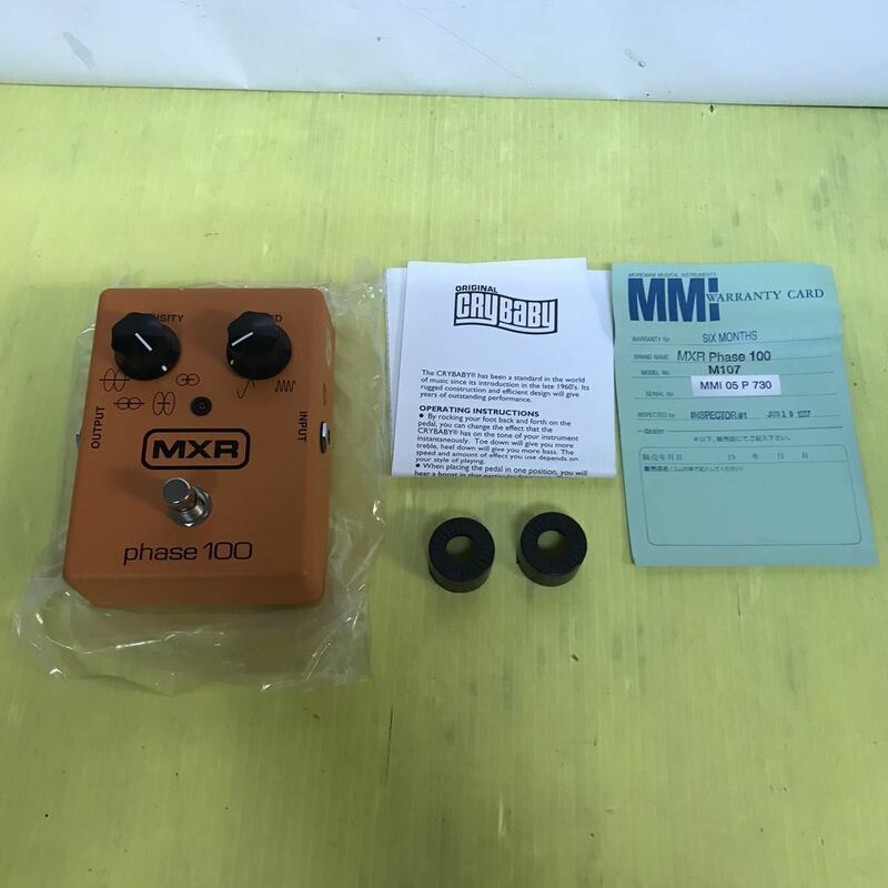 MXR エフェクター M-107 phase 100 箱付き フェイザー