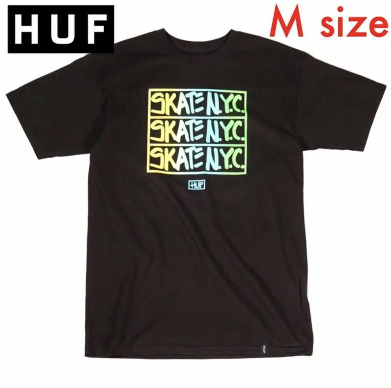 ◇HUF×SKATE NYC コラボレーション　Tシャツ　/Mサイズ　/ ハフ　スケートニューヨーク