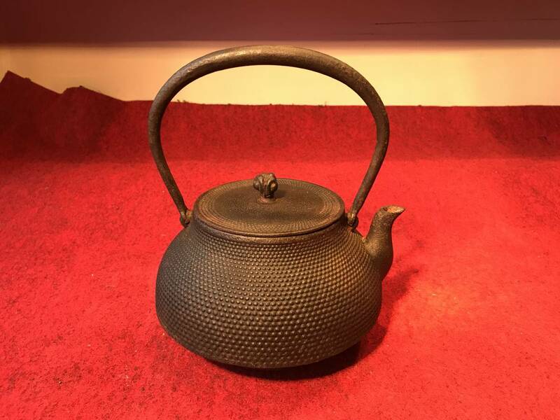 鉄瓶 南部 骨董 瓶 茶道具 煎茶道具 7