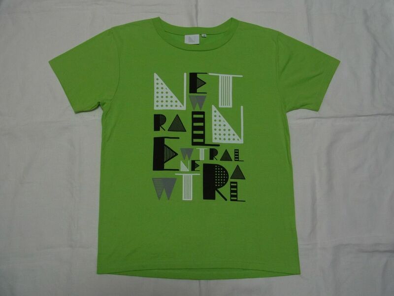 ★美品・未着用★ いきものがかり NEWTRAL Tシャツ sizeM 黄緑 ★古着 こんにつあー 吉岡聖恵 ライブ ツアー コンサート グッズ