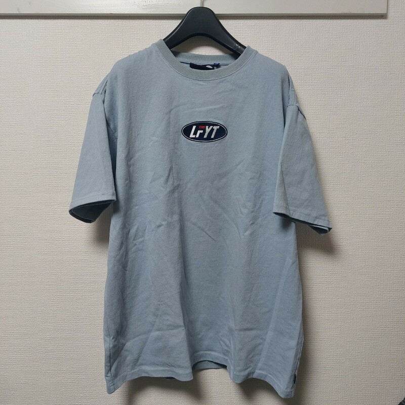 FILA × LFYT OVAL LOGO TEE ラファイエット フィラ Tシャツ 半袖 アクアブルー サイズXL 05C2402mel