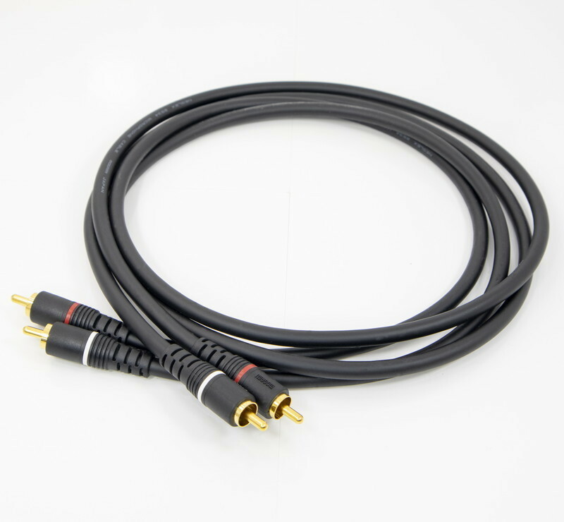 【mogami】 High Quality RCA Audio Cable【モガミ】 ハイクオリティRCAオーディオケーブル 2.0m
