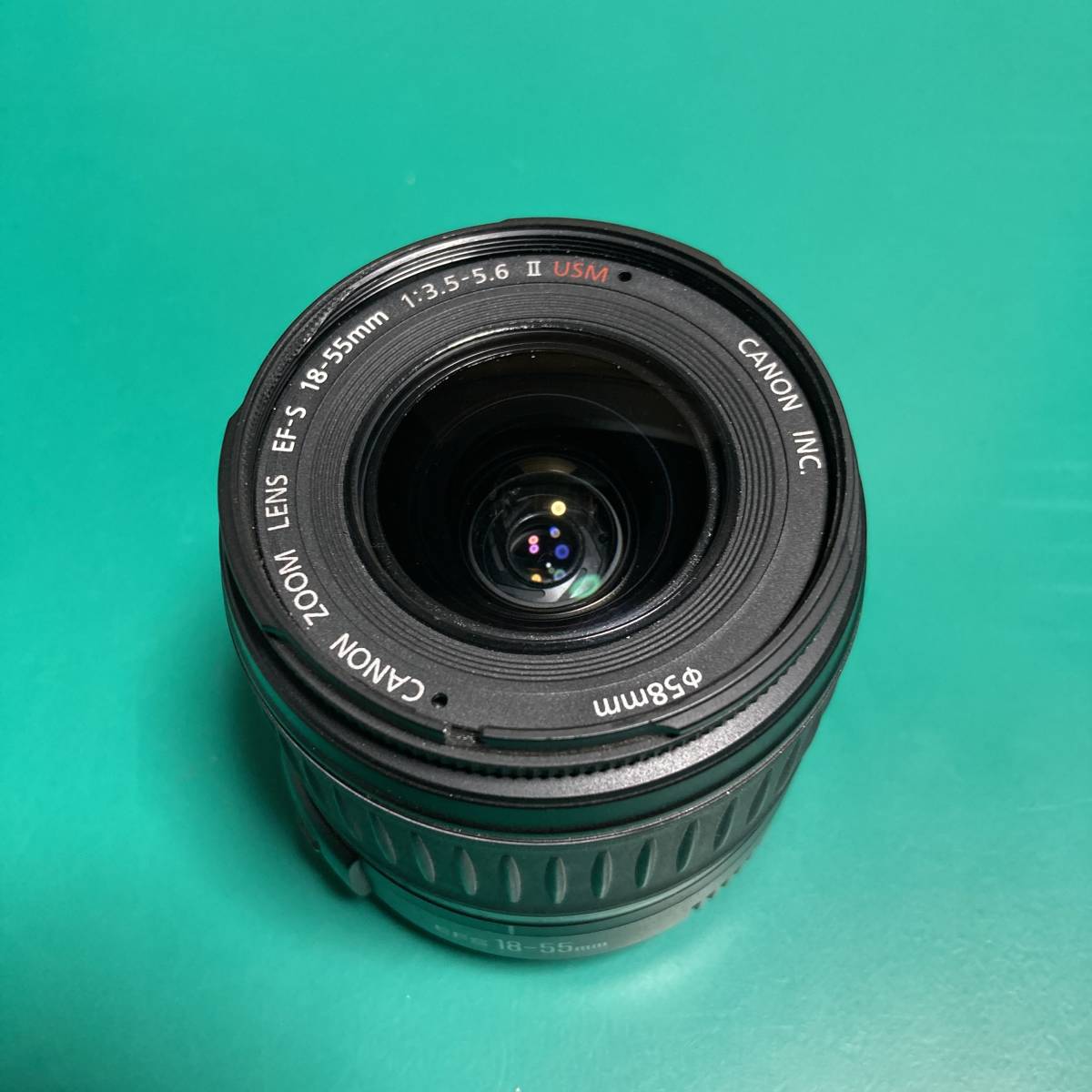 ★ キヤノン ZOOM LENS EF-S 18-55㎜ 1:3.5-5.6Ⅱ USM ジャンク品 R00953