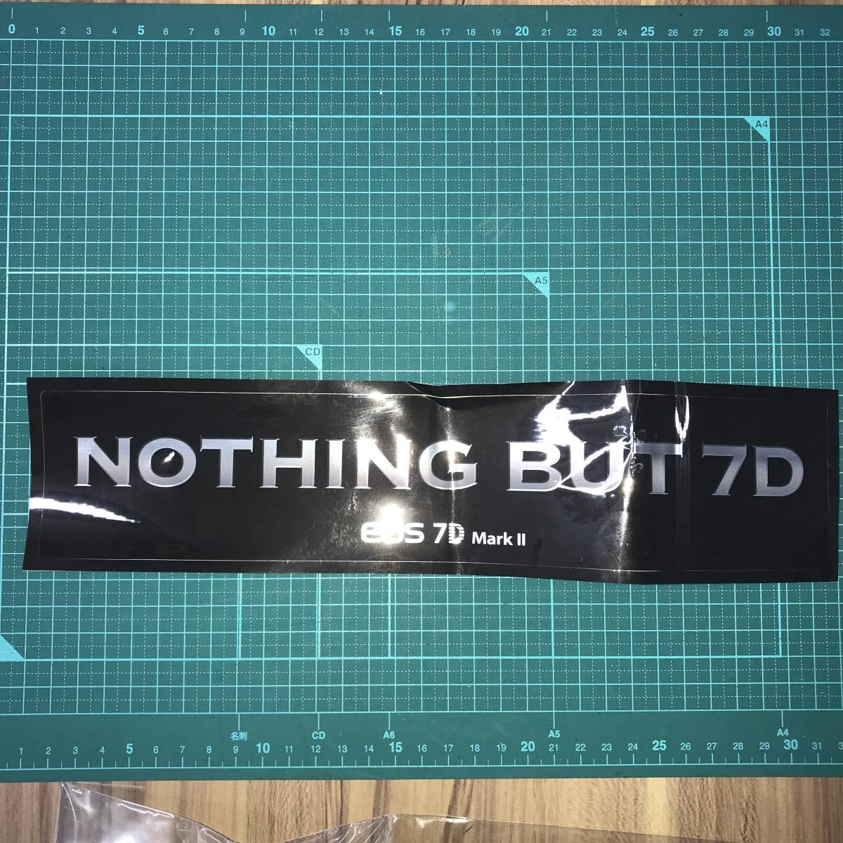 ★ キヤノン EOS 7D MarkⅡ シール 未使用品 R01015