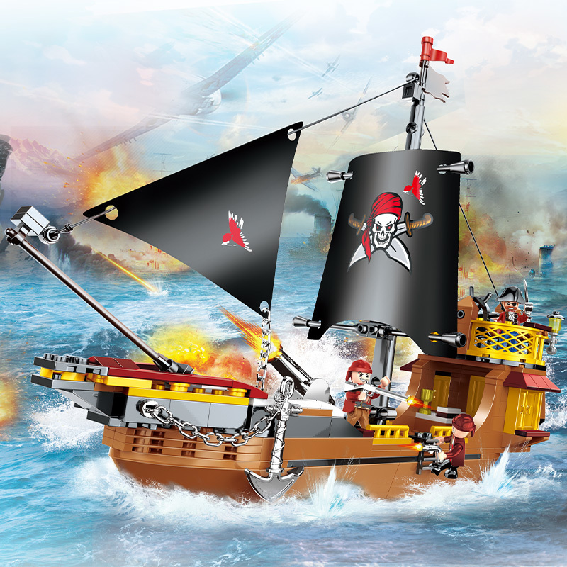 海賊船 レゴ互換 パイレーツ