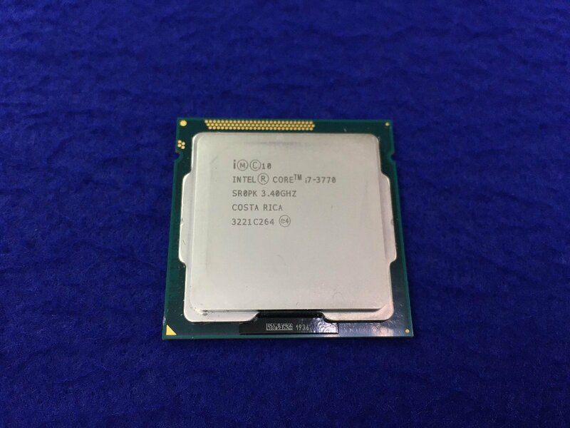 ユ■L4194　 intel CPU COre i7-3700 (3.40GHz) SR0PK　 動作確認済み　保証有