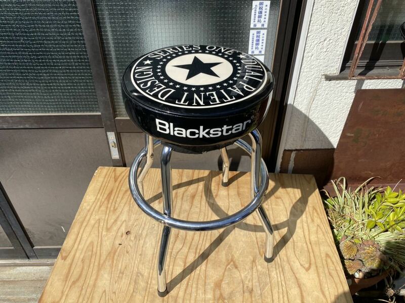 black star 椅子　チェアー　縦35cm横35cm高さ61cm 中古品