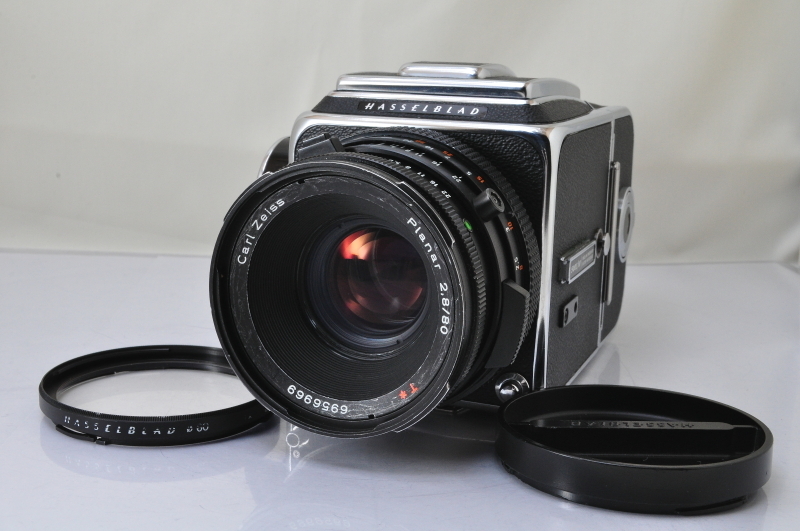 ★★極上品 Hasselblad 500CM Camera + Planar T* 80mm F/2.8 Lens + A12 Film Back♪♪#5173