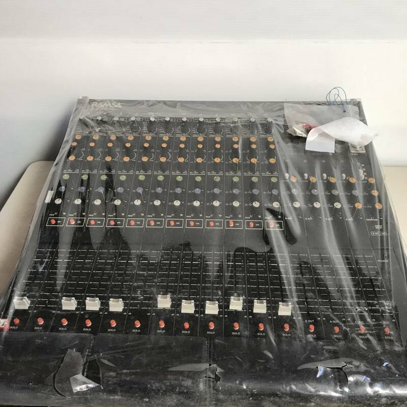 ◎ヤYS1654★中古品　RAMSA 12chアナログオーディオミキサー WR-8312K　National　ナショナル　ECM　レコーディング