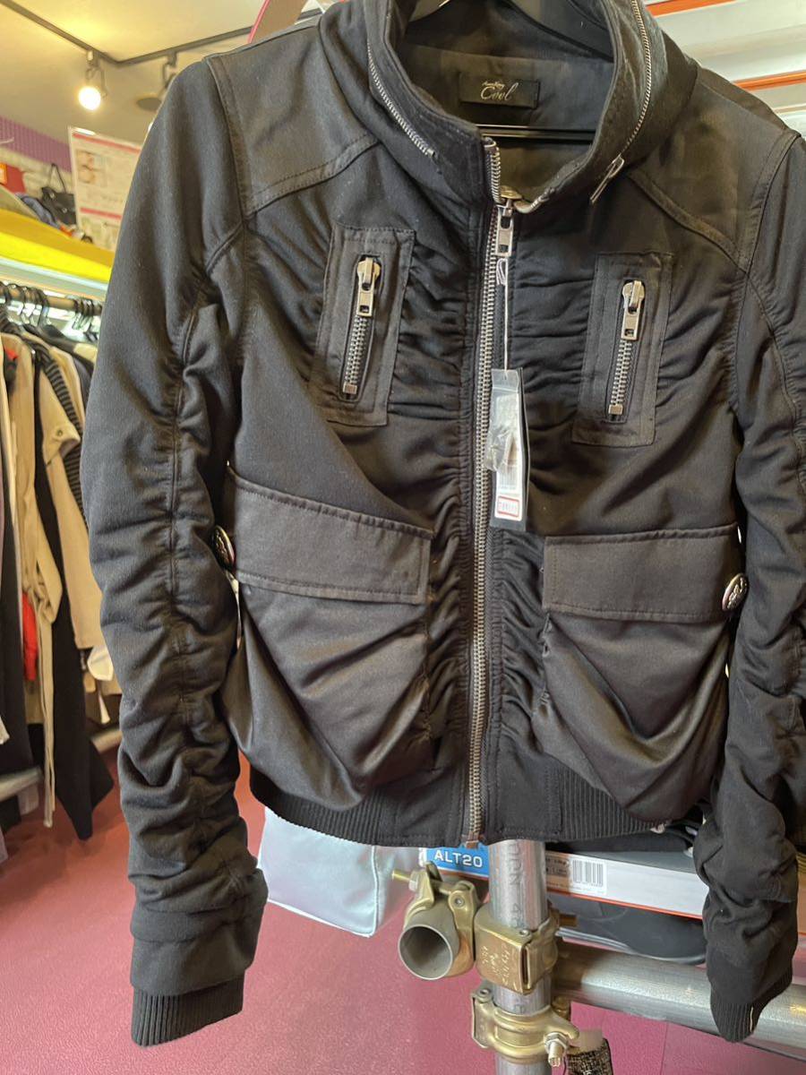 新品アウトレットセール90%オフ　レディースシャーリングブルゾン　アンナケリー