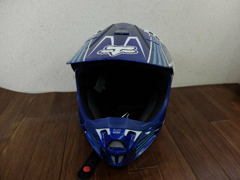 ★☆FOX Racing フォックスレーシング V1 ブルーサイズ：YM/49-50cm☆★