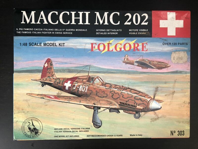 1/48 TAURO MODEL タウロモデル MACCHI MC202 FOLGORE