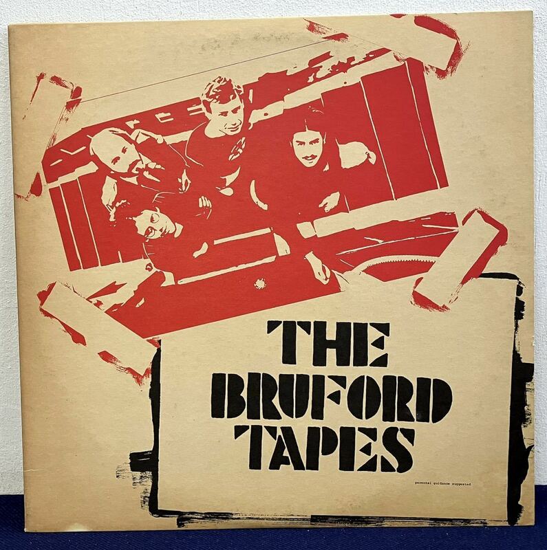 K208303▲国内盤 ブラフォード/ライヴ LPレコード THE BRUFORD TAPES/ビルブルーフォード/キングクリムゾン/イエス