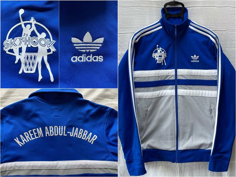 希少 アディダス ジャバー adidas KAREEM ABDUL JABBAR SKY HOOK Trac Jacket カリーム・アブドゥル=ジャバー スカイ フック ジャージ