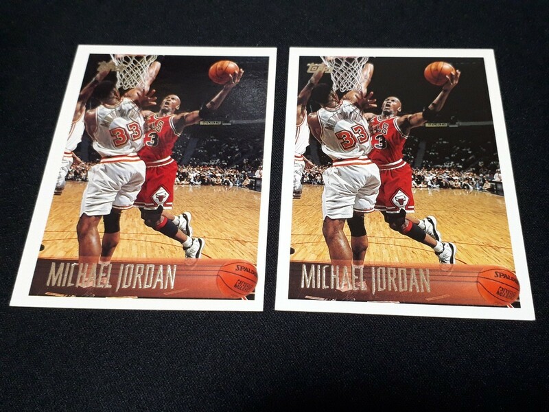 希少 1996 NBA Topps Michael Jordan #139 2枚 まとめセット マイケル・ジョーダン