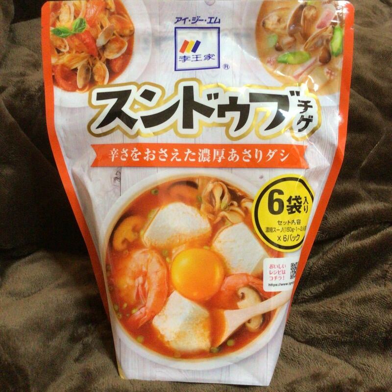 李王家　スンドゥブチゲマイルド　900ｇ（150ｇ×6）