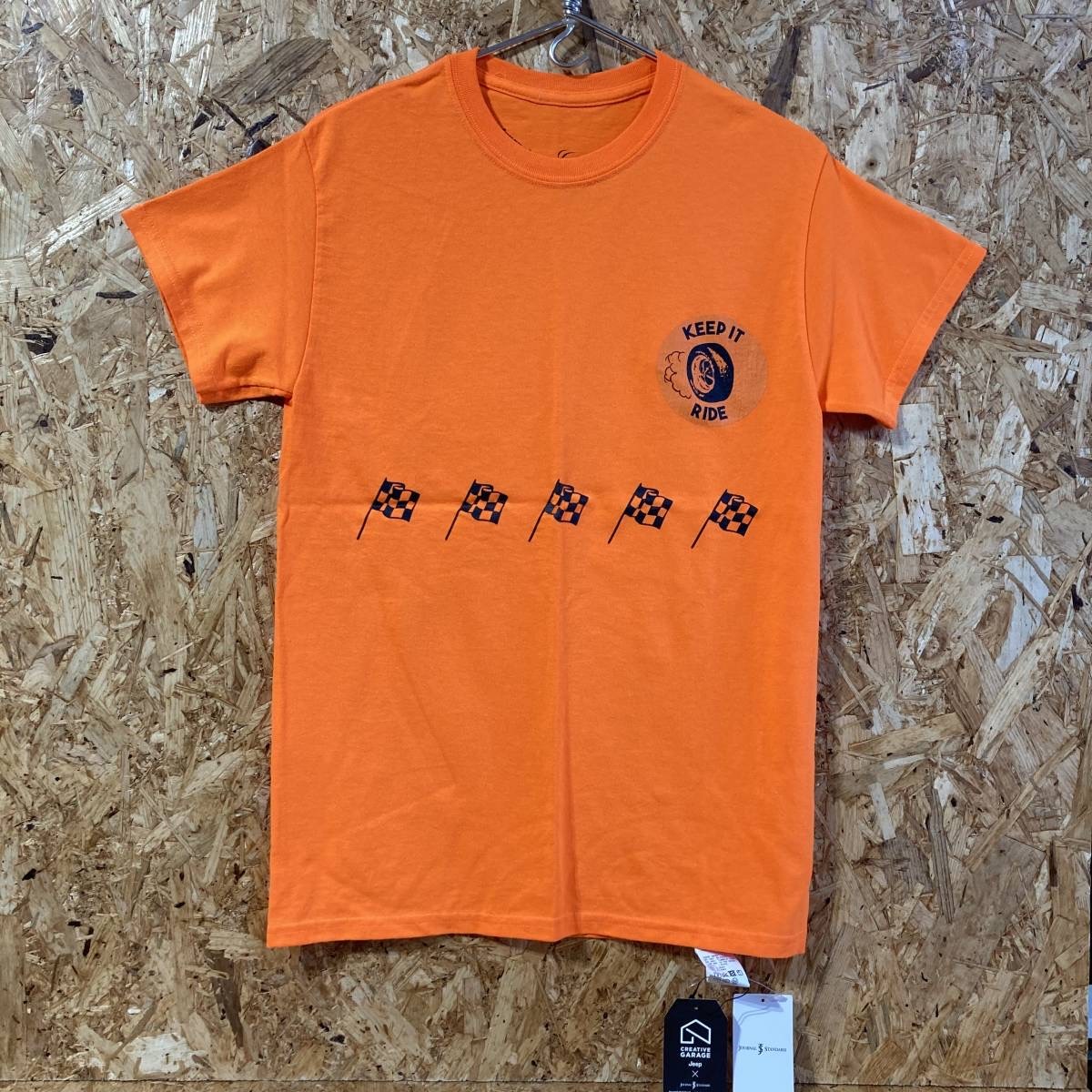 JOURNAL STANDARD 別注 JEEP 半袖 Tシャツ S コラボ 限定 別注 ジープ journal standard Furniture J.S. BURGERS CAFE CREATIVE GARAGE