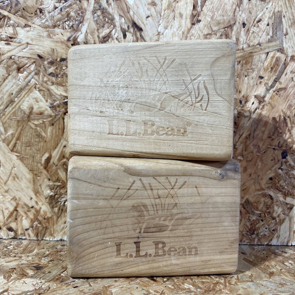 L.L.Bean RED CEDAR ORNAMENT エルエルビーン レッド シダー オーナメント 2個