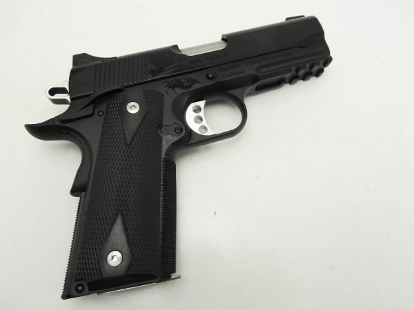 B.W.C. BWC キンバー Pro TLE/RL II ブラック ダブルキャップ 45ACP カートリッジ付 発火式 ブローバック モデルガン 新品 4562331252153