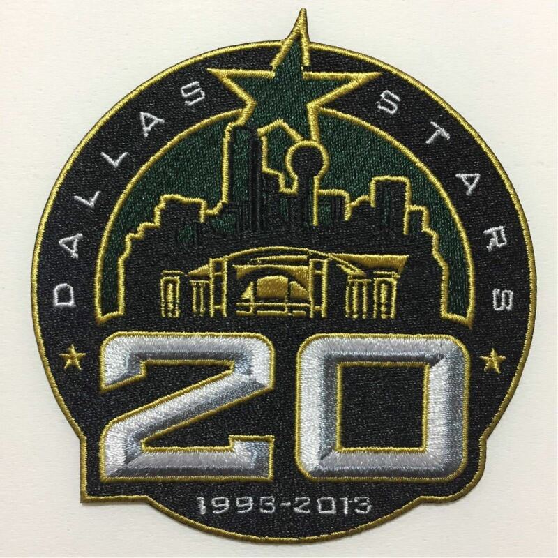 NHL ダラス・スターズ 20周年 アニバーサリー ワッペン