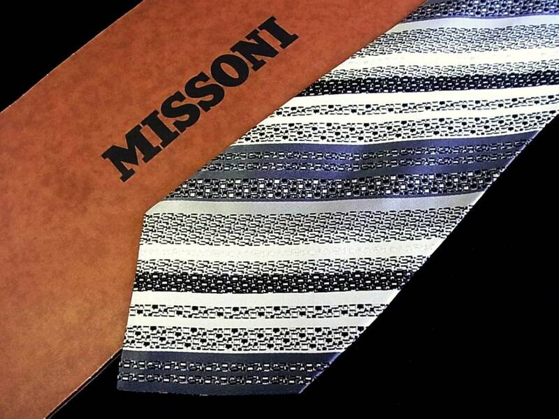 ◆E3660N◆良品◆ミッソーニ【色の魔術師☆ＭＩＳＳＯＮＩ】ネクタイ