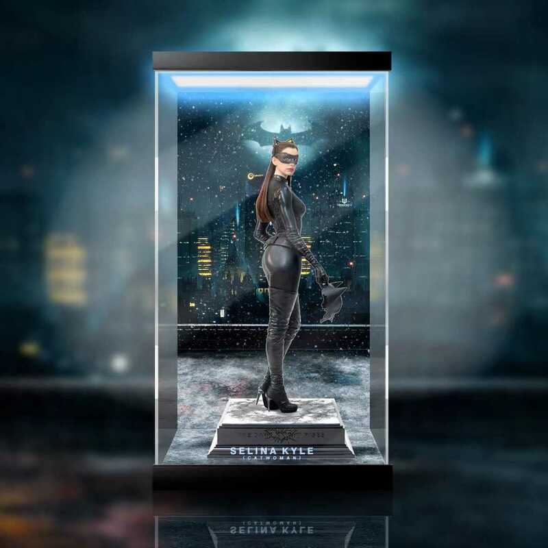 JND Studios Hms004 キャットウーマン Catwoman セリーナ・カイル 1/3 スタチュー ☆専用☆ フィギュアケース LED 照明 展示 ショーケース