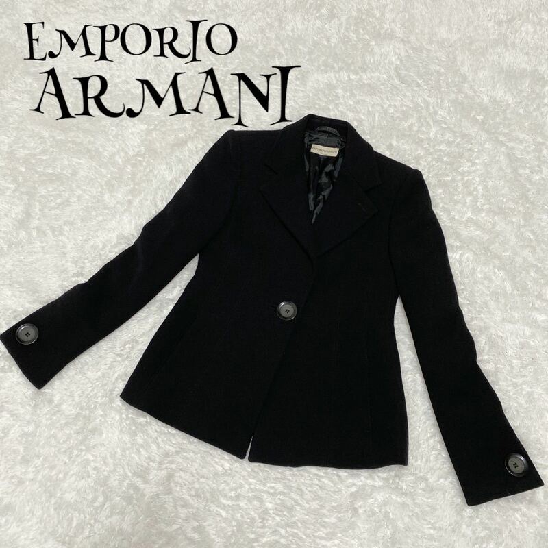 EMPORIO ARMANI エンポリオアルマーニ ☆ テーラードジャケット 可愛いボタン お洒落 レディース スーツ