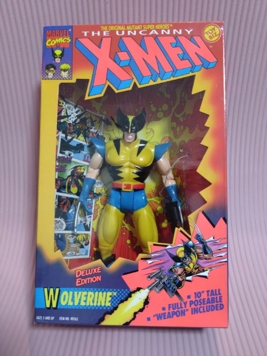 即決☆1994X-MEN☆ウルヴァリン☆Deluxe Edition Action Figureh☆タカラ版TOYBIZ☆美USED