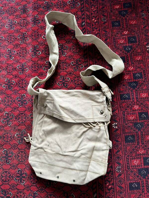 デッドストック! 1940’s WW2 British Army Shoulderbag イギリス軍 実物 当時物 30s 40s 50s 60s 軍物 ショルダーバッグ