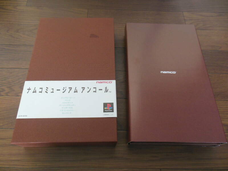 ソフトは未開封の1本（ナムコミュージアム　アンコール）のみ☆ナムコミュージアム　アンコール　初回特典スペシャルＢＯＸ☆状態良好☆