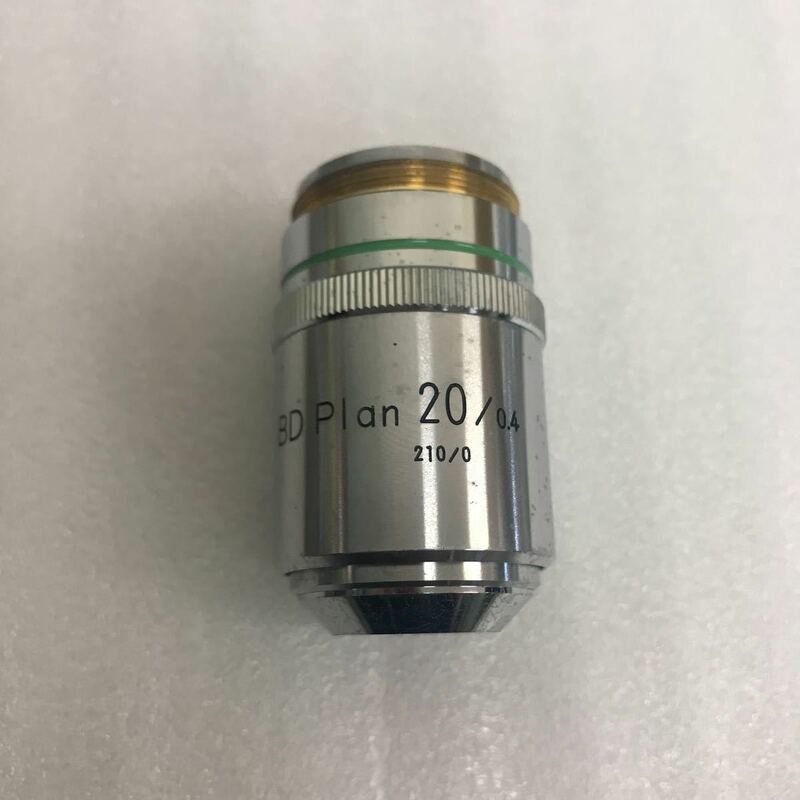 ⑥ Nikon ニコン　顕微鏡　対物レンズ　BD Plan 20 0.4 210/0