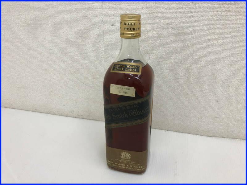 【未開栓 古酒】特級ウィスキー 3596 Johnnie Walker Black Label EXTRA SPECIAL ジョニーウォーカー ブラックラベル スコッチ 1890ml 43度