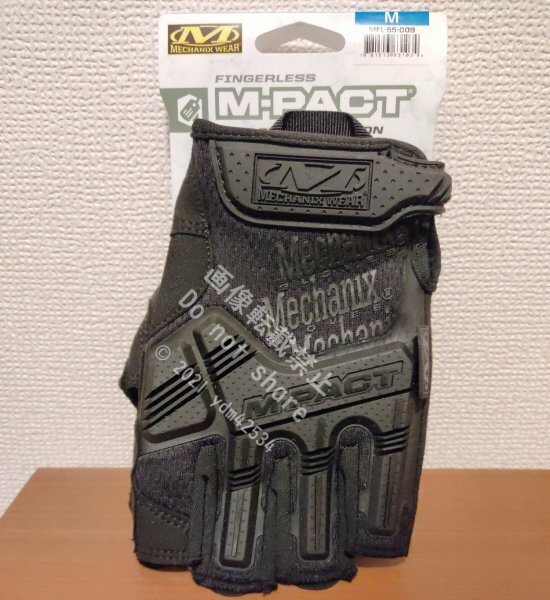 メカニクスウェア Mechanix Wear M-pact エムパクトグローブ フィンガーレス コバート MFL-55-009 Mサイズ