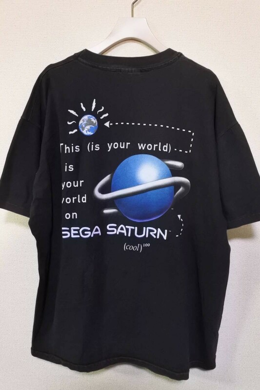 90's SEGA SATURN Hanes Vintage Tee size XL USA製 セガサターン Tシャツ ビンテージ